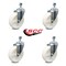 Service Caster 5 Inch Nylon Wheel Swivel 3/8 Inch Threaded Stem Caster Set SCC-TS20S514-NYS-381615-4 - alternate 4